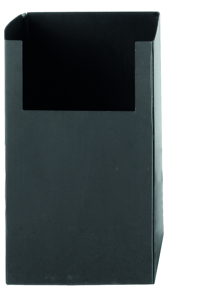 Vorratsbehälter 600x500x600mm PP-Hohlkammerplatte Grau