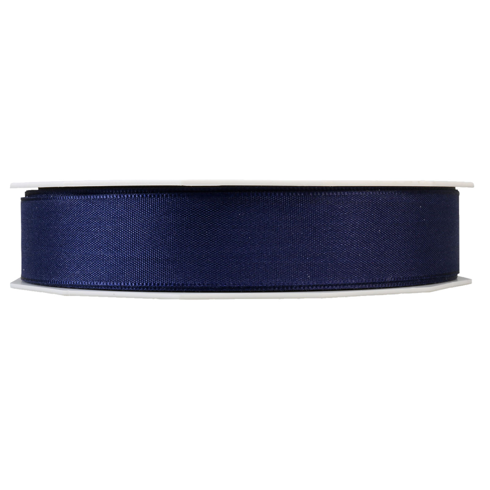 Geschenkband Uni blau 25mmx50m Unifarbenes Taftband 