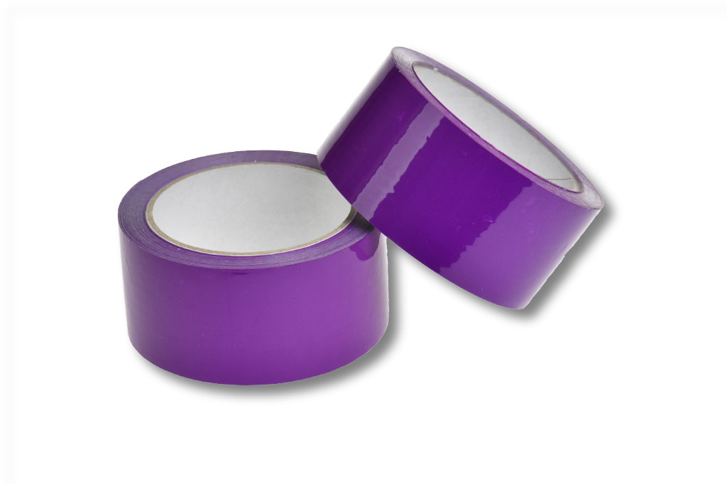 Packband Lila PP 50mmx66m Acrylatkleber 55µ, violett