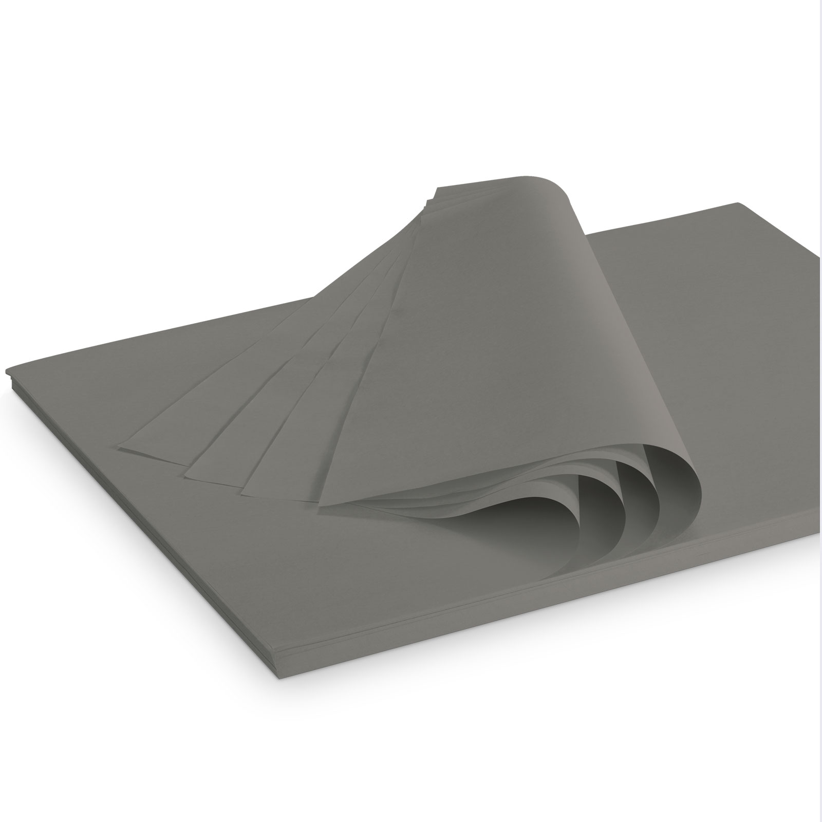 Seidenpapier 375x500mm grau 35g/m²,300 Bogen/ Karton = 2kg