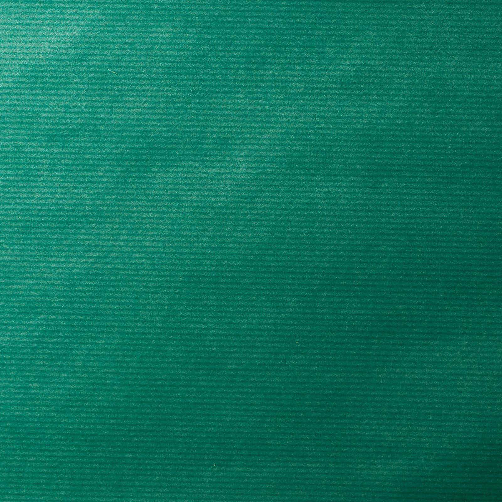 Geschenkpapier 50cmx200m grün geripptes Kraftpapier 60g/m²