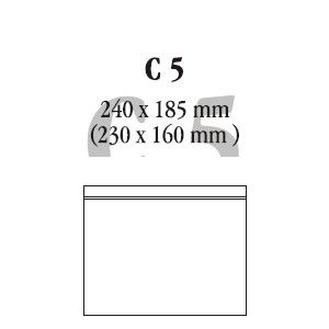 PapierdokumenttascheC5 neutral VE: 250 Stück