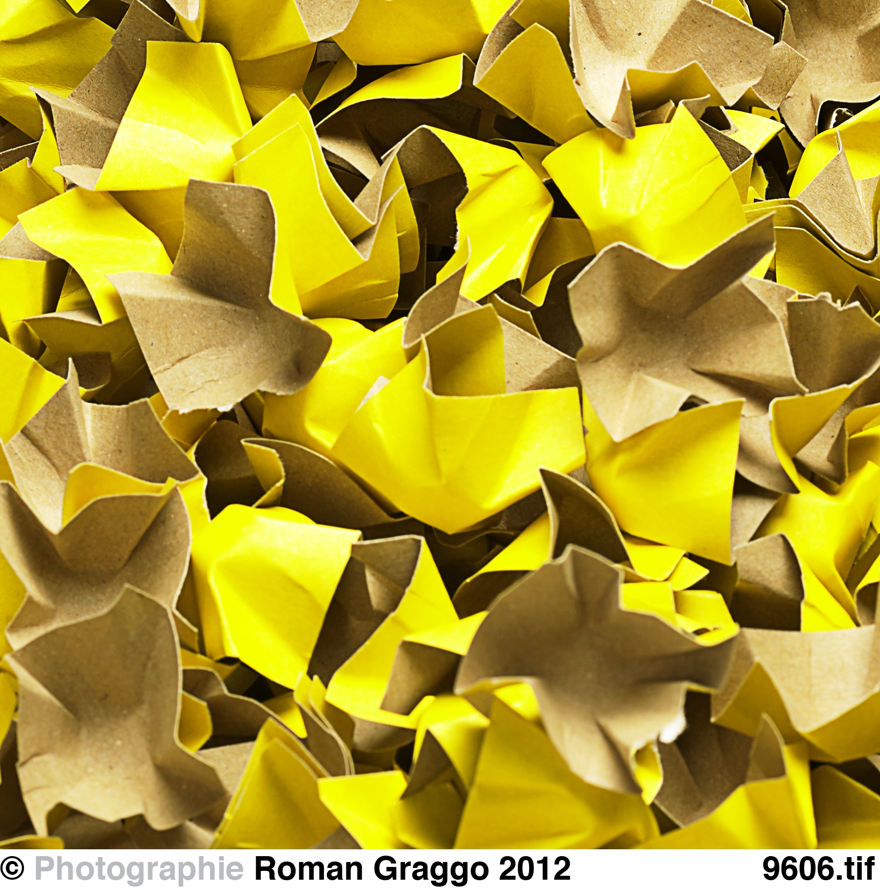 LooseFill Papierchip gelb 120L 100% Recyclingpapier 