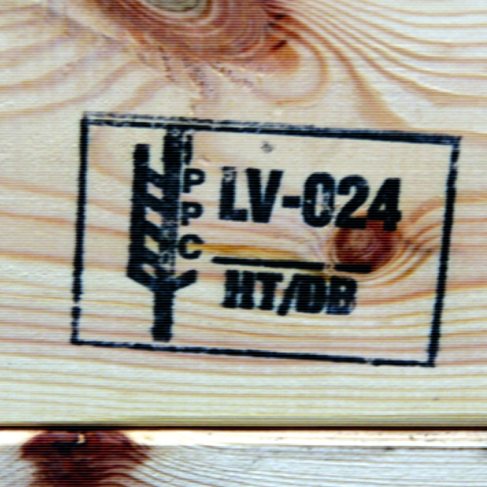 Holzaufsetzrahm 1200x800x200mm diagonal faltbar IPPC, f. Euro