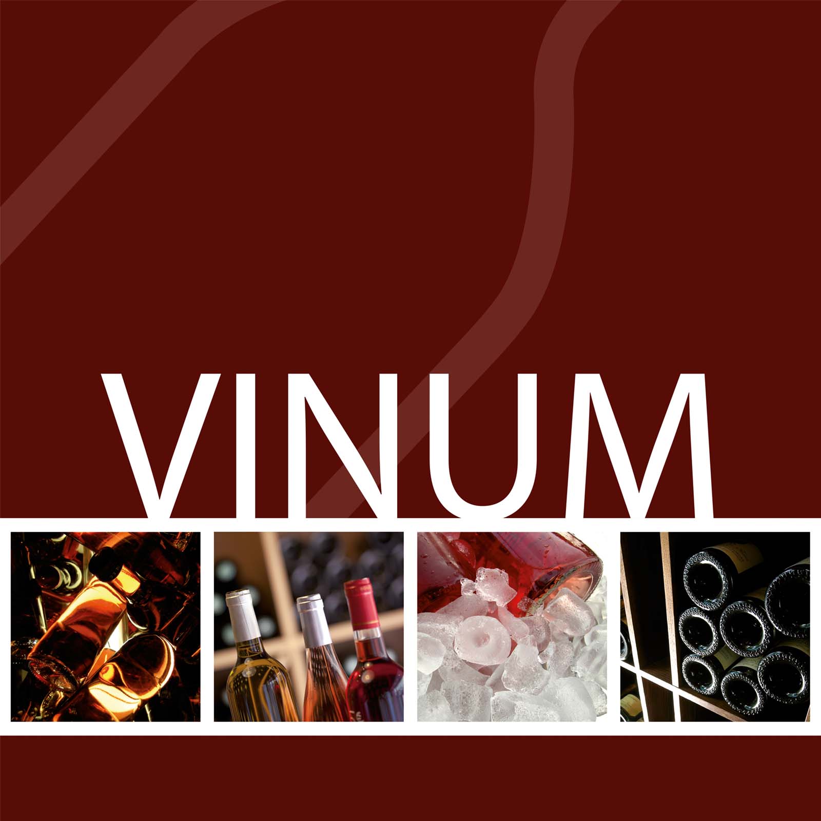 Geschenkschachtel Vinum 1er Wein-/ Sektflasche 77x77x355mm