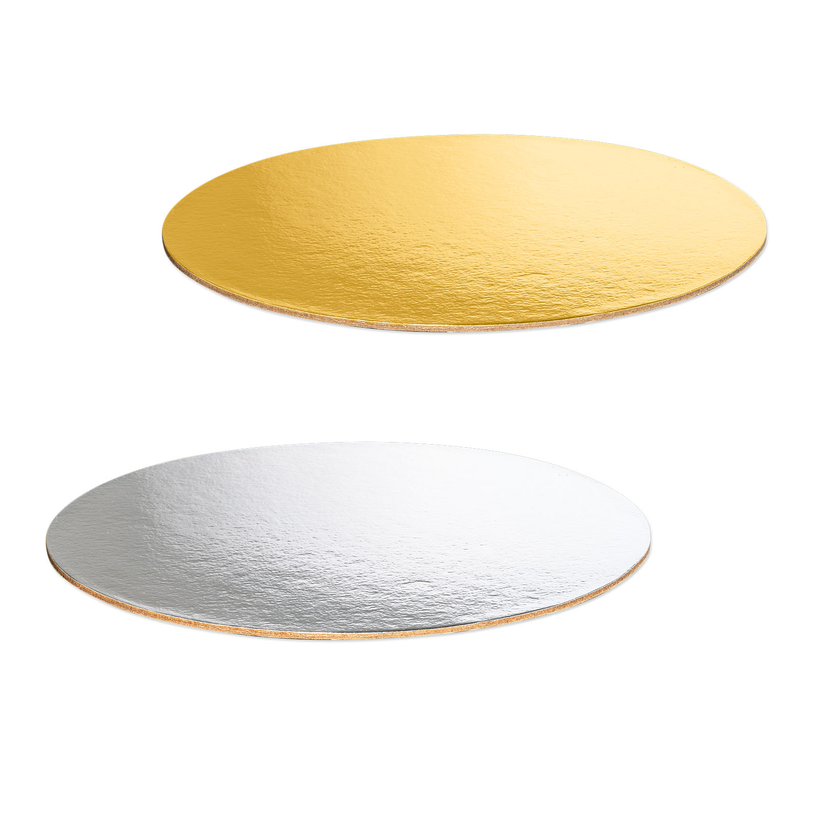 Dekoplatte Gold/ Silber -S-  Oval 200x150mm