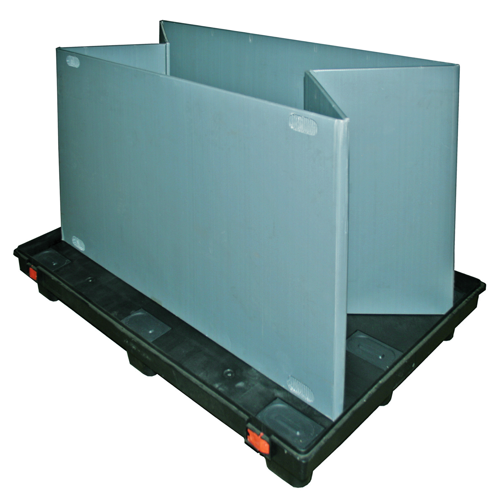 Faltcontainer 1200x800x910 mm PP-Kunststoff mit Boden+Deckel