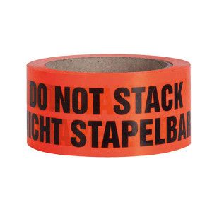 Warnband PVC rot NICHT STAPELN NICHT STAPELN/DO NOT STACK